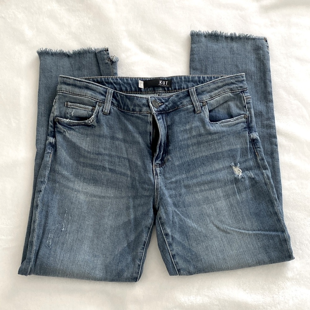 Kut From The Kloth Reese Ankle Straight Leg, size 8
